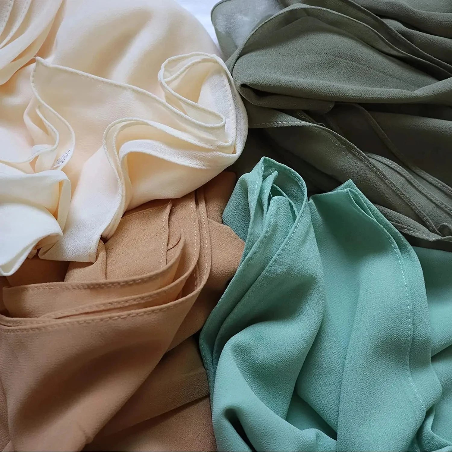 CowLost | muslim-chiffon-hijab-scarf-women-long-solid-color |10