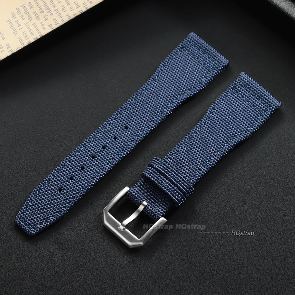 CowLost | bracelets-product_id-nylon-canvas-watch-strap-for-iwc-pilot-20mm-22mm-military-sailcloth-replacement-sport-bracelet |10