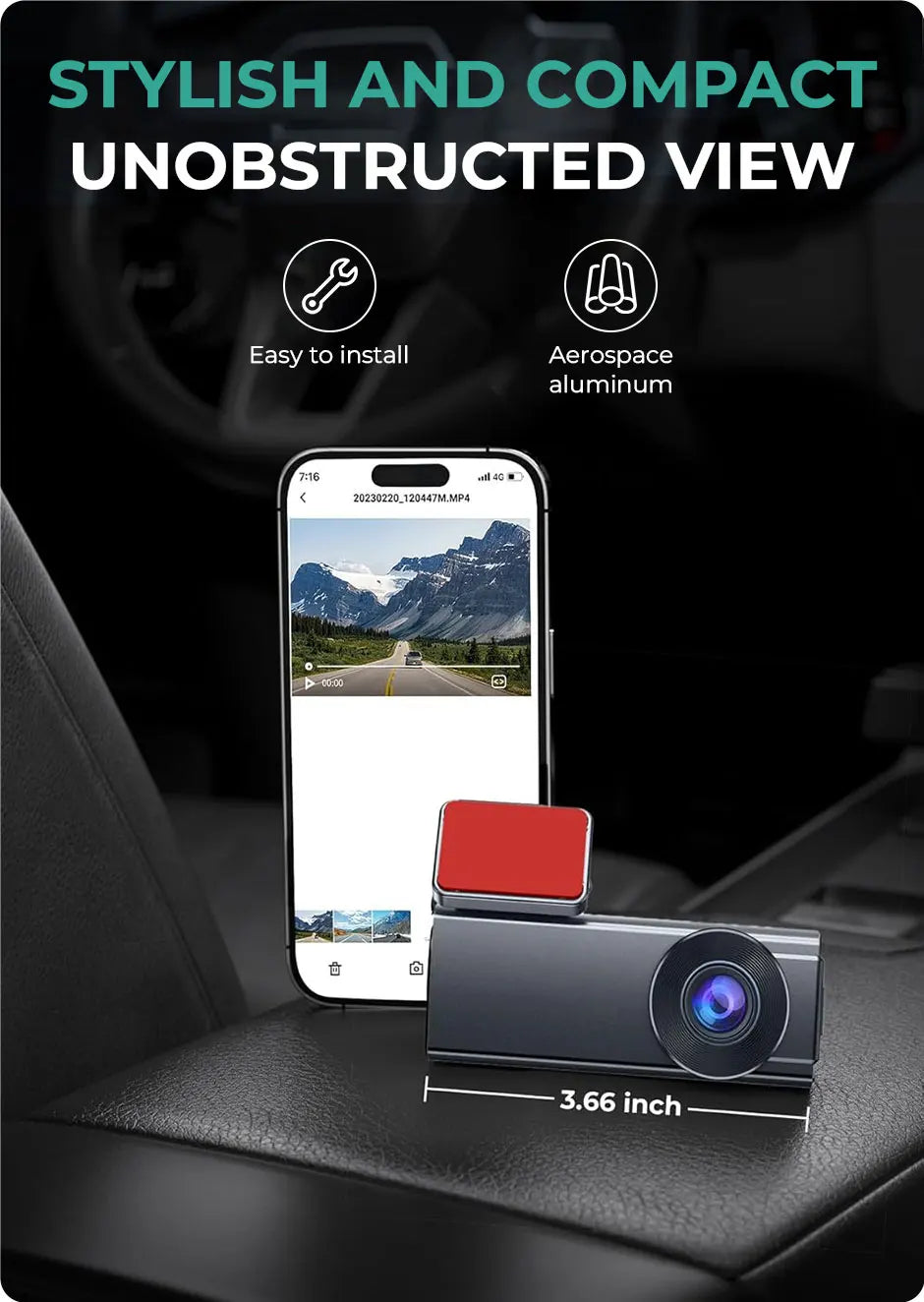 CowLost | vehicle-parts-accessories-greenyi-2k-170-car-dvr-dash-cam-with-1-5-ips-screen |10