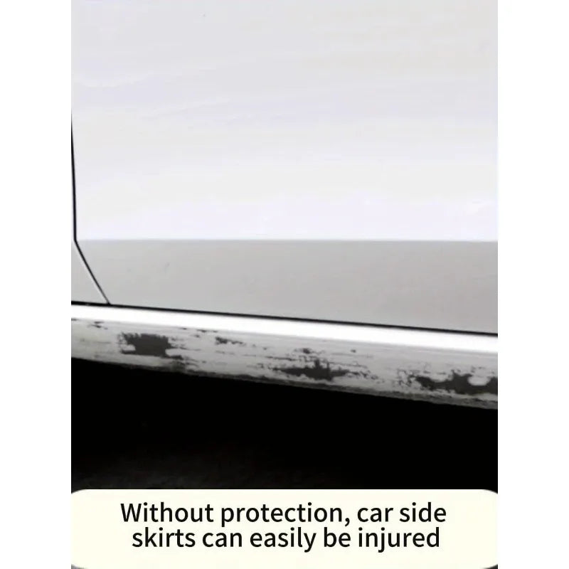CowLost | vehicle-parts-accessories-3x100cm-universal-carbon-fiber-pattern-car-side-skirts-protector |11