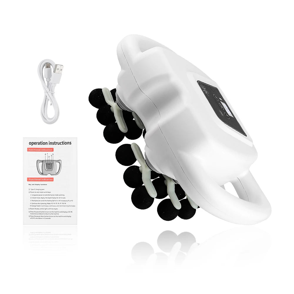 CowLost | uncategorized-24-head-fascia-gun-with-99-strength-levels-body-massager |17
