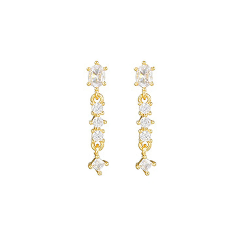 CowLost | stainless-steel-link-chain-gold-color-hanging-earrings-for-women |6