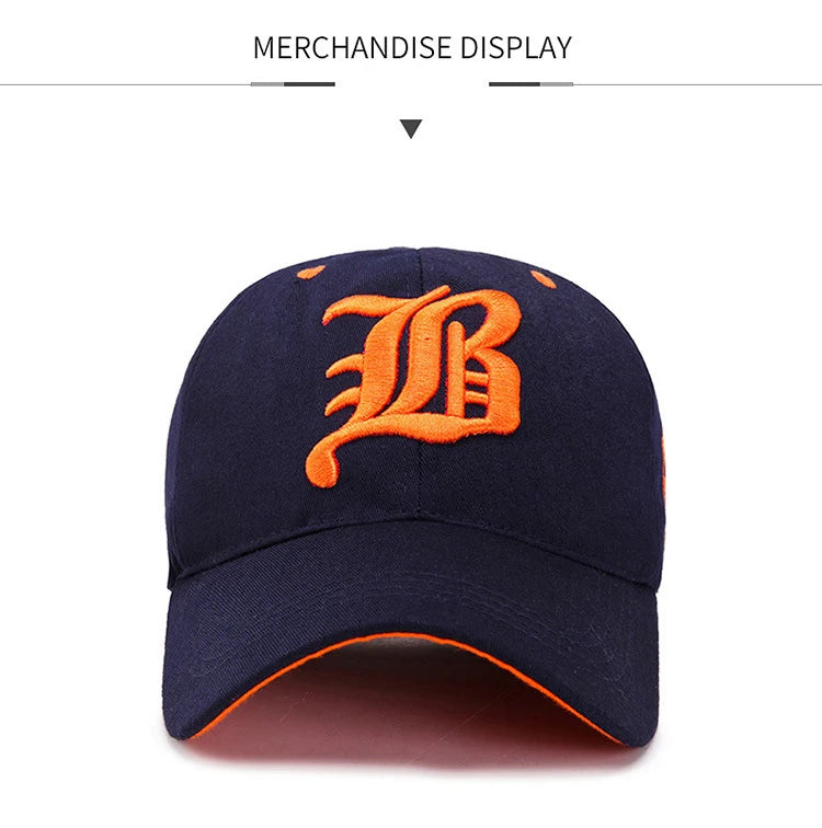 CowLost | men-womens-baseball-cap-summer-cotton-hat-embroidery-snapback-hip-hop-cap |9