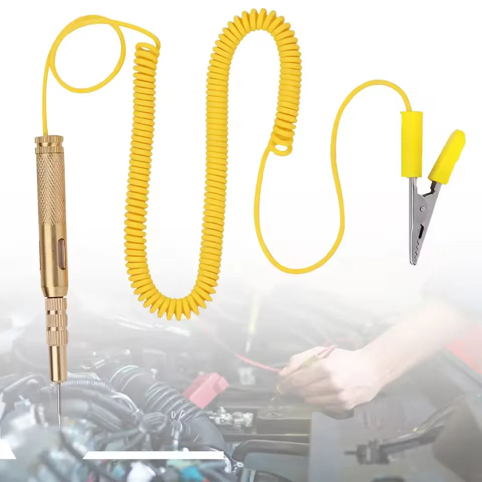 CowLost | product_id-auto-vehicle-circuit-tester-dc-6v-12v-24v-voltage-test-pen-yellow |1