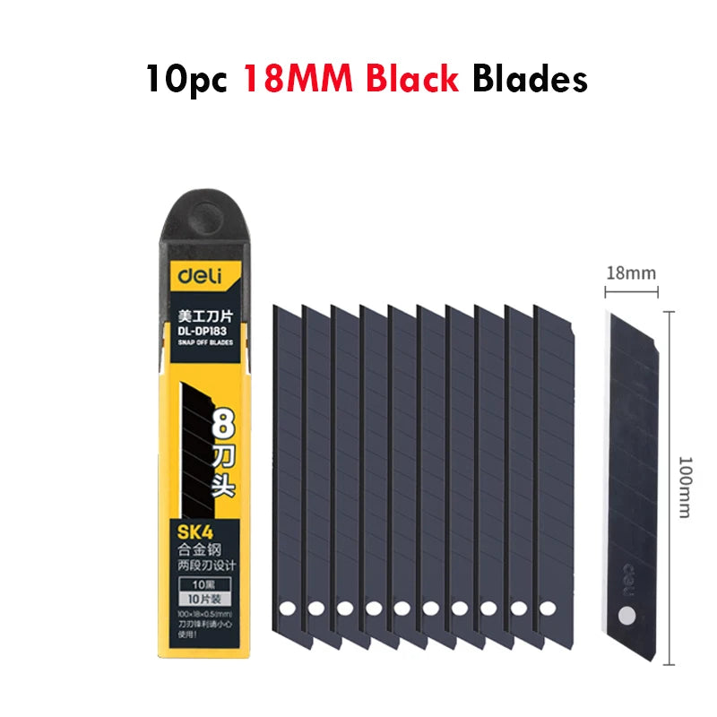 CowLost | product_id-multipurpose-retractable-utility-knife-9-18mm-sk2-thickened-blade-self-locking-box-opener |21