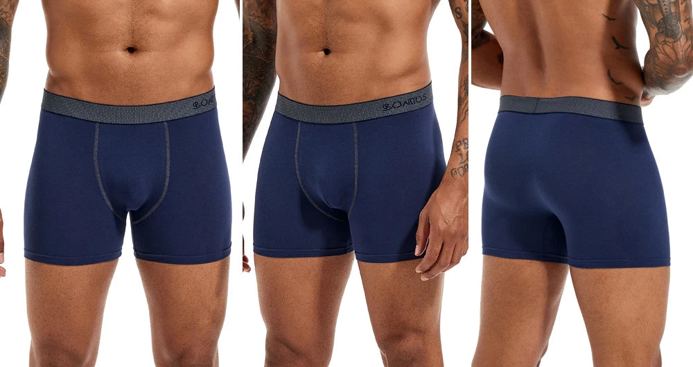 CowLost | activewear-pants-4pcs-mens-cotton-boxer-underpants |13