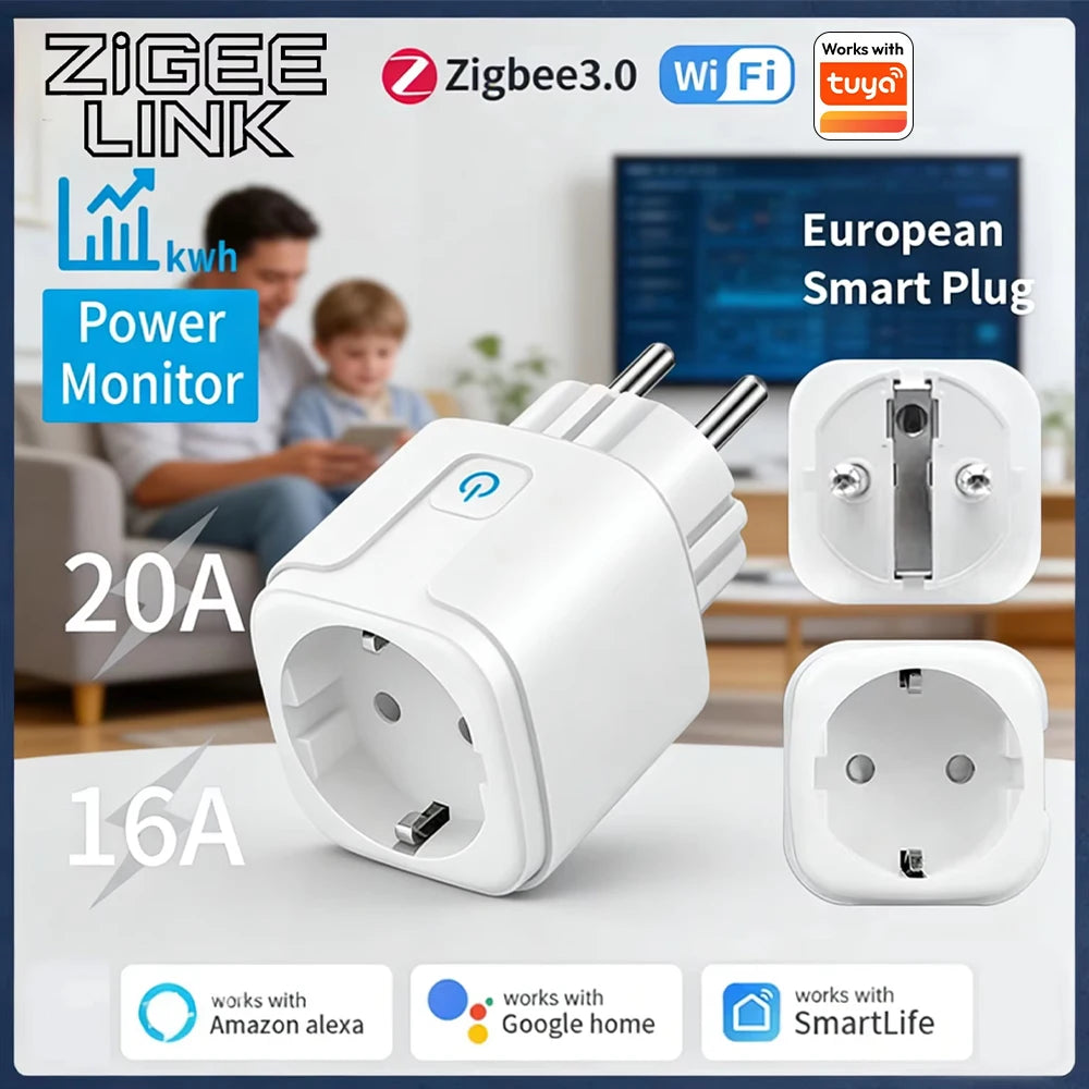 CowLost | plug-socket-covers-product_id-smart-wifi-zigbee-3-0-eu-plug-16a-20a-timer-energy-monitor-for-tuya-alexa-google-home-automation |1
