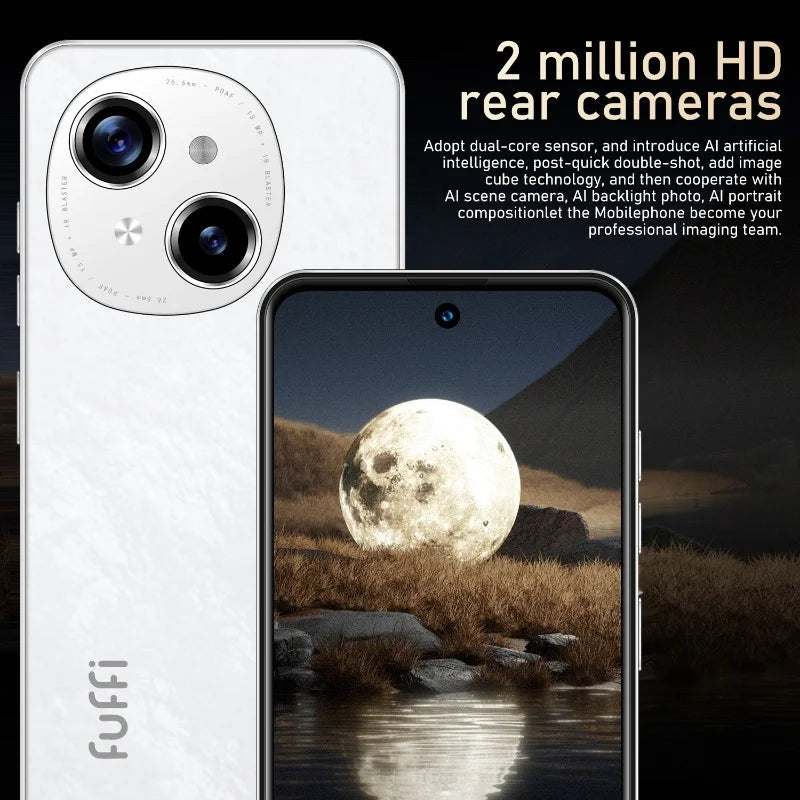 CowLost | fuffi-i13-pro-smartphone-8gb-512gb-3200mah-battery-13mp-camera-6-56-inch-5g-network-dual-sim-android-12 |3