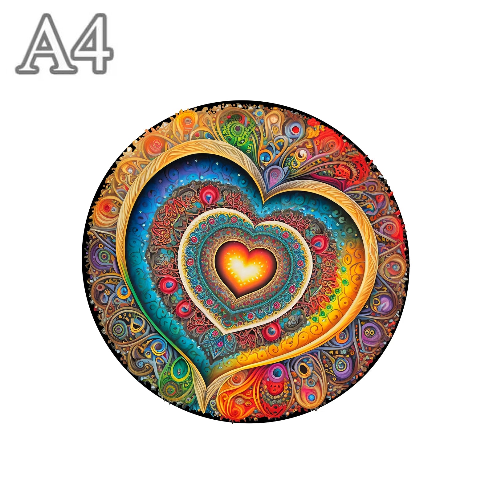 CowLost | product_id-wooden-circular-love-pattern-3d-puzzle-animal-shapes-stress-relief-toy-gift |9