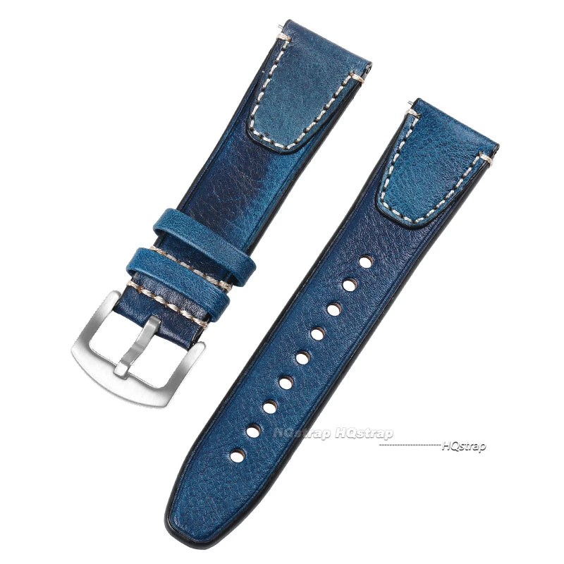 CowLost | product_id-18mm-22mm-retro-genuine-leather-watchband-with-stitching-for-tudor-seiko-rolex |22