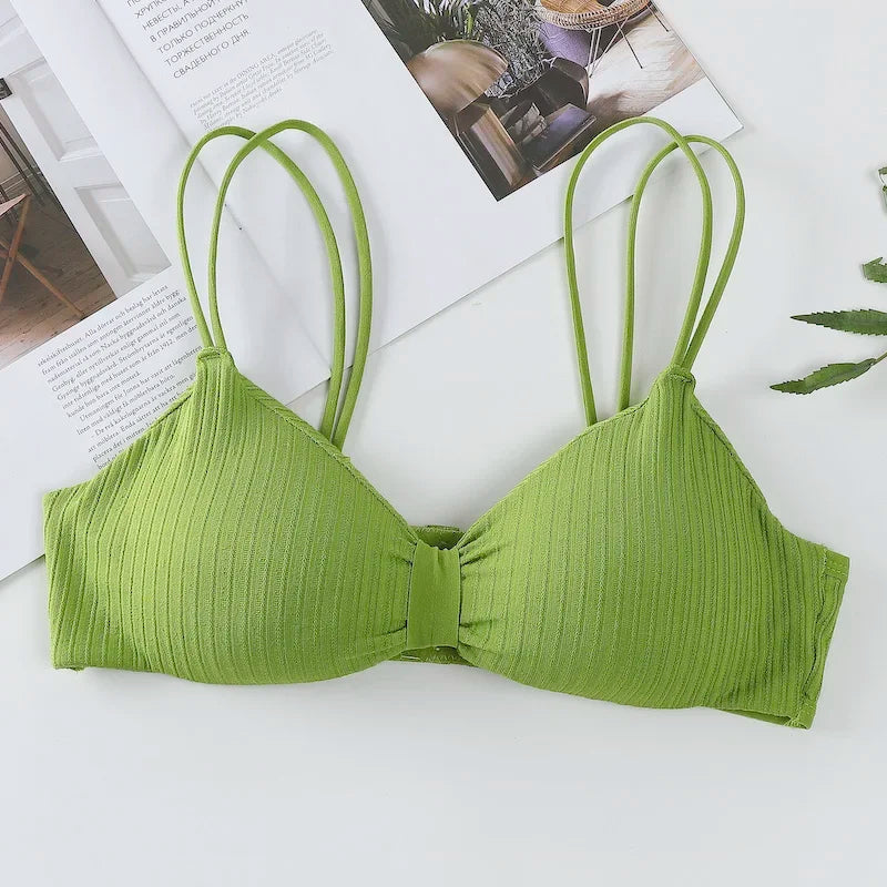CowLost | product_id-seamless-wire-free-push-up-padded-bra-with-back-buckle-for-women-solid-color |5