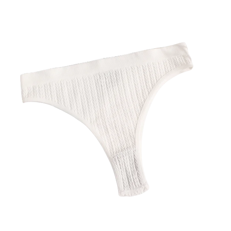 CowLost | product_id-women-seamless-low-rise-ribbed-briefs-panties-m-l-breathable-underwear |10
