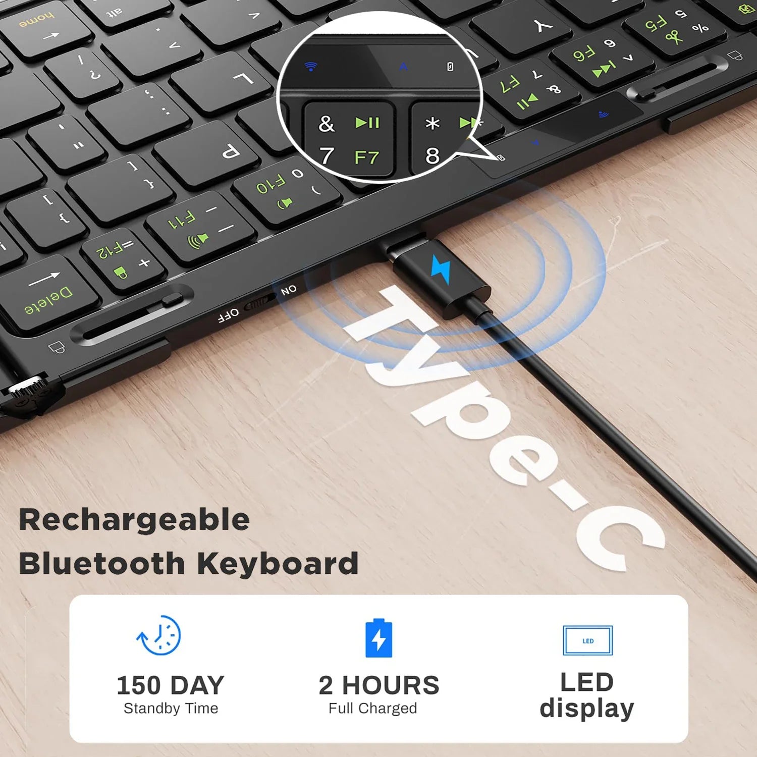 CowLost | product_id-foldable-bluetooth-keyboard-with-touchpad-display-multi-device-support-for-windows-ios-android |13