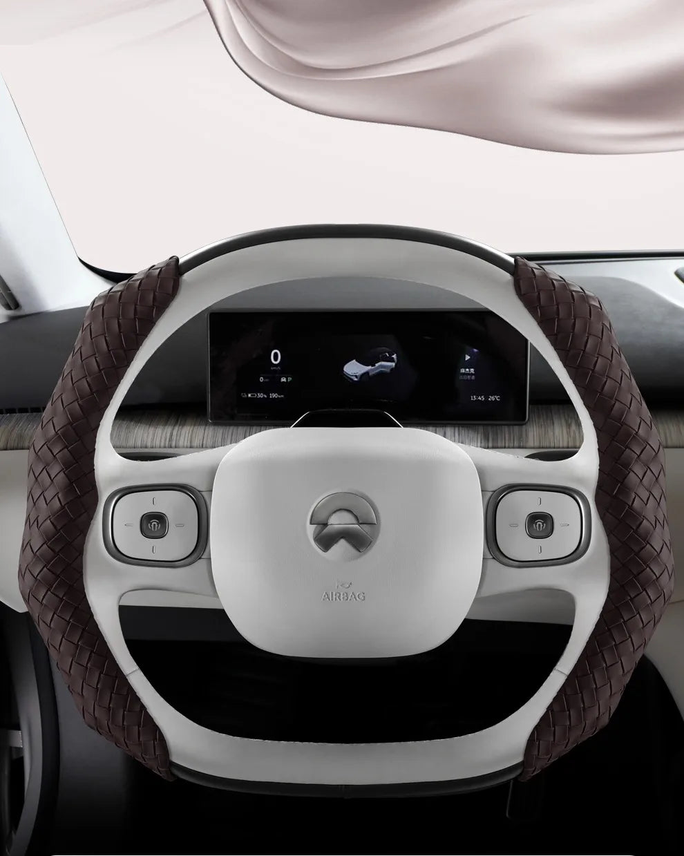 CowLost | luxury-braided-pu-leather-steering-wheel-cover |21