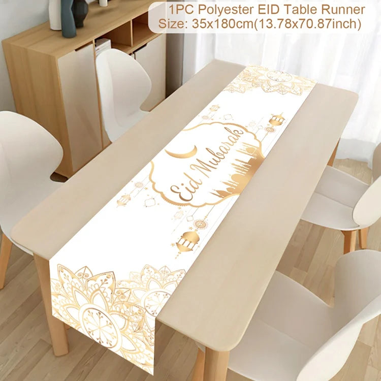 CowLost | ramadan-table-runner-eid-mubarak-decoration |47