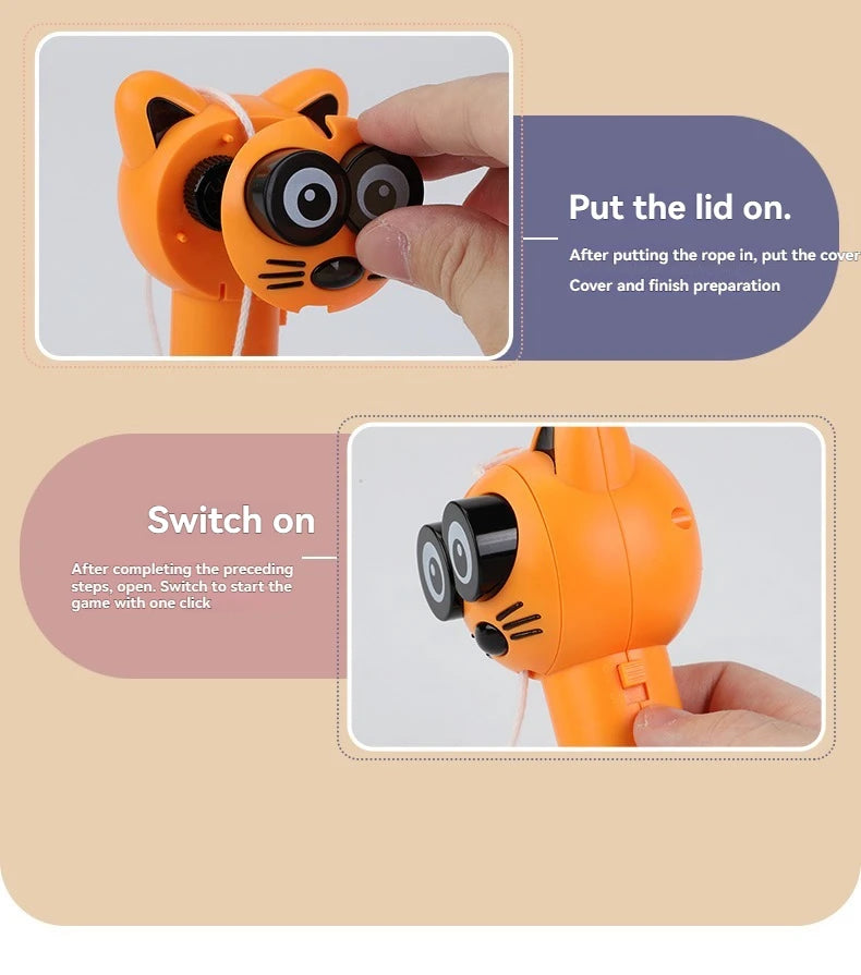 CowLost | product_id-handheld-adjustable-speed-luminous-zipstring-loop-fidget-toy-cat-teaser-launcher |15
