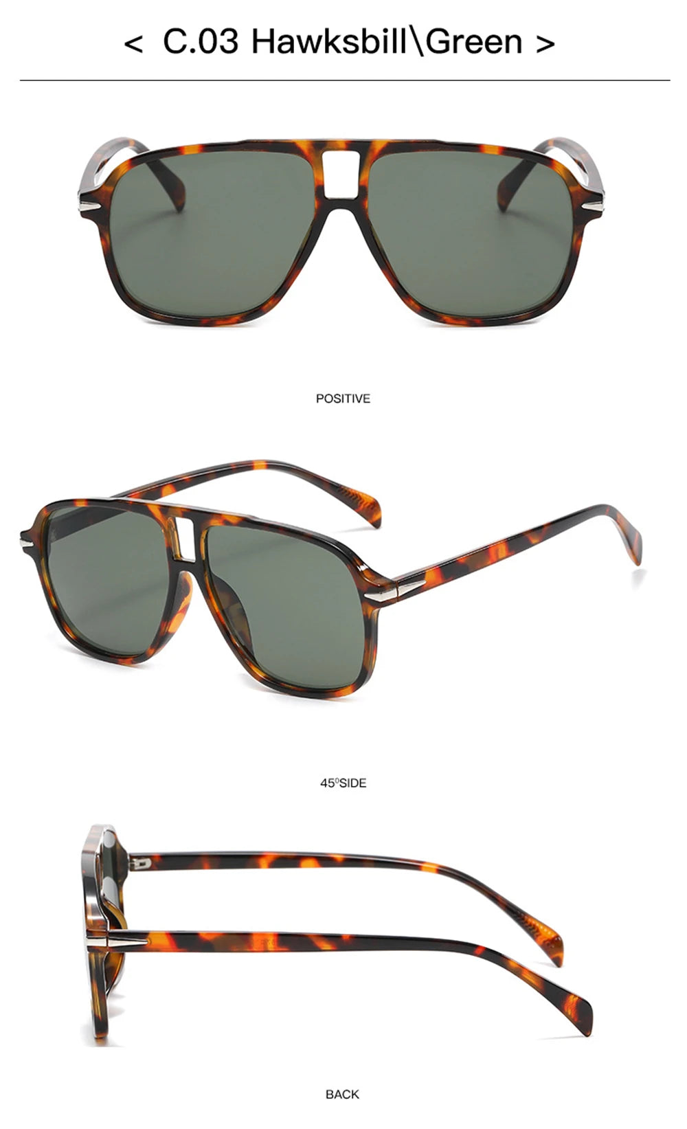 CowLost | earmuffs-vivibee-retro-gradient-brown-aviator-sunglasses-uv400 |18