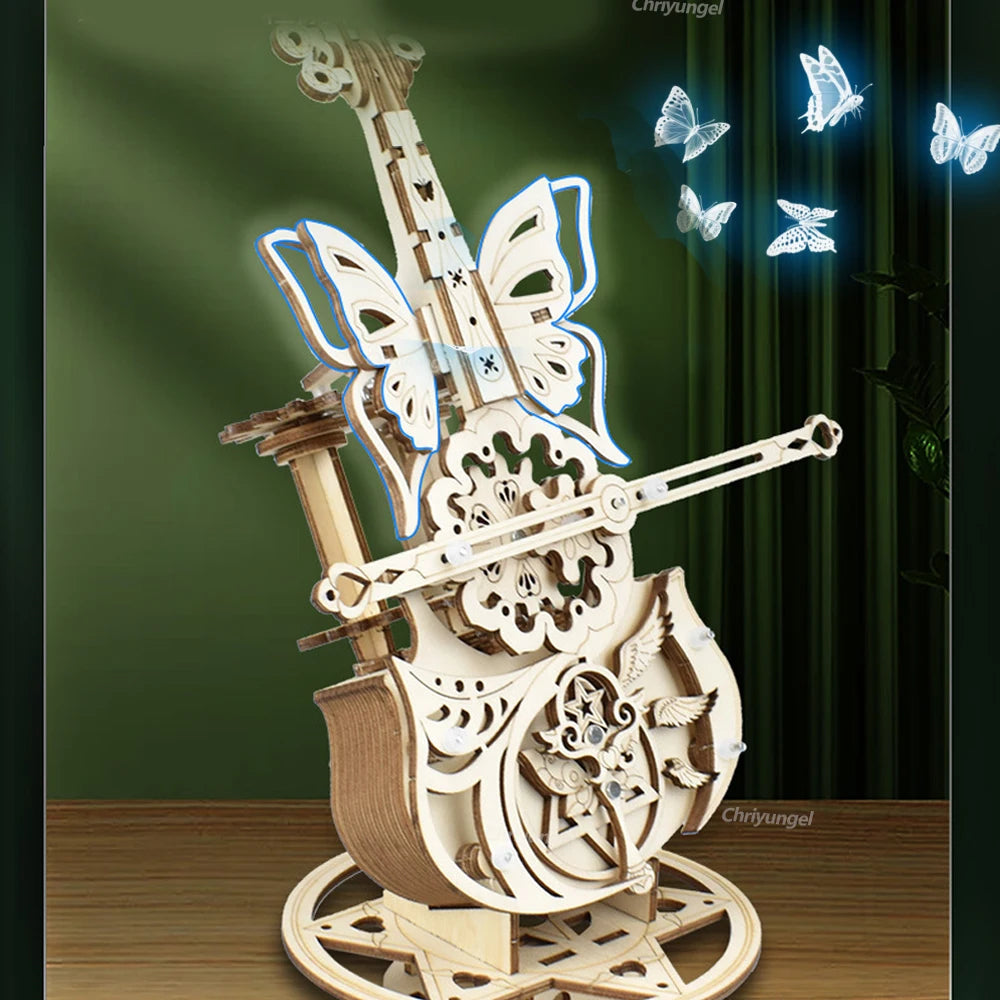 CowLost | 3d-puzzle-wooden-cello-model-diy-assembly-violin-music-box-building-kits-home-living-room-decor-crafts-gift-for-adults-kids |12