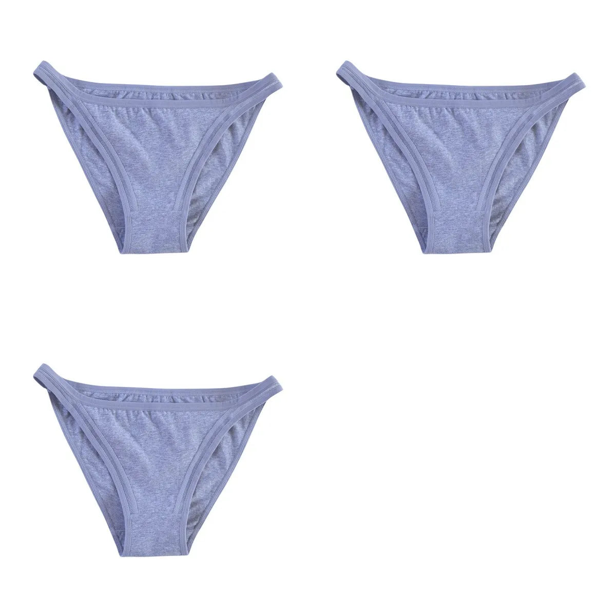 CowLost | product_id-3pcs-womens-cotton-low-rise-brazilian-briefs-with-mesh-sides-m-xl |33