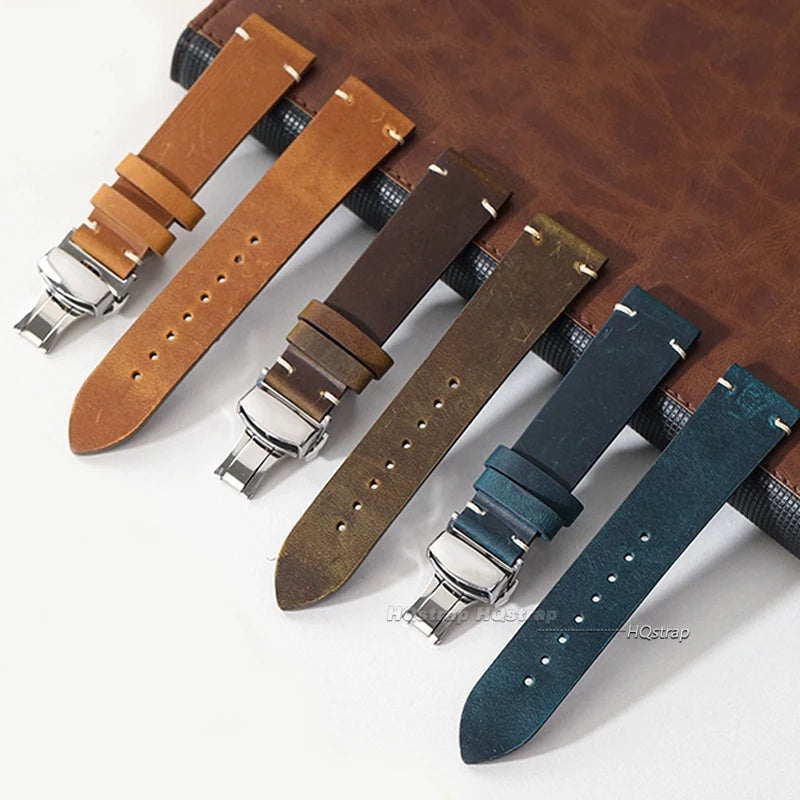 CowLost | watch-bands-product_id-calfskin-leather-watch-band-18-24mm-with-solid-butterfly-buckle-cowhide-strap |2