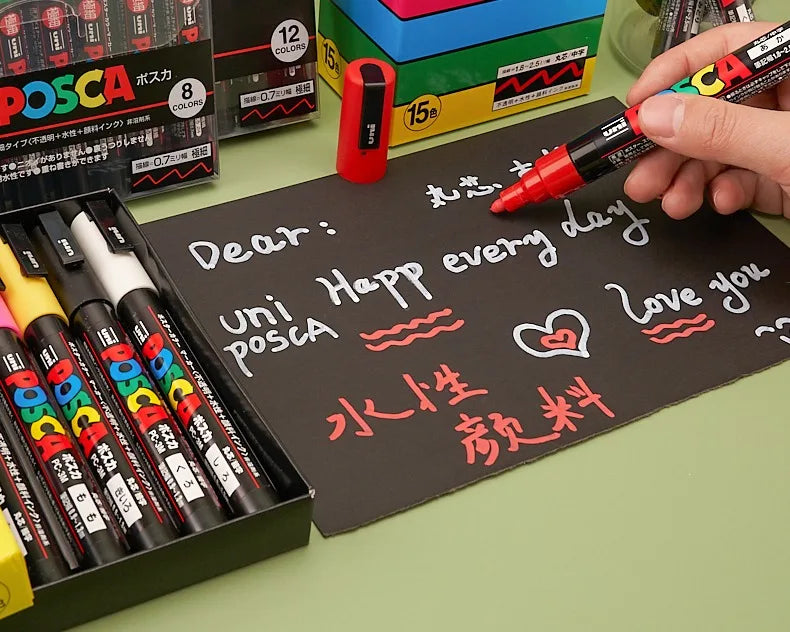 CowLost | product_id-uni-posca-marker-set-pc-1m-3m-5m-8k-17k-non-toxic-permanent-manga-paints-36-colors |10