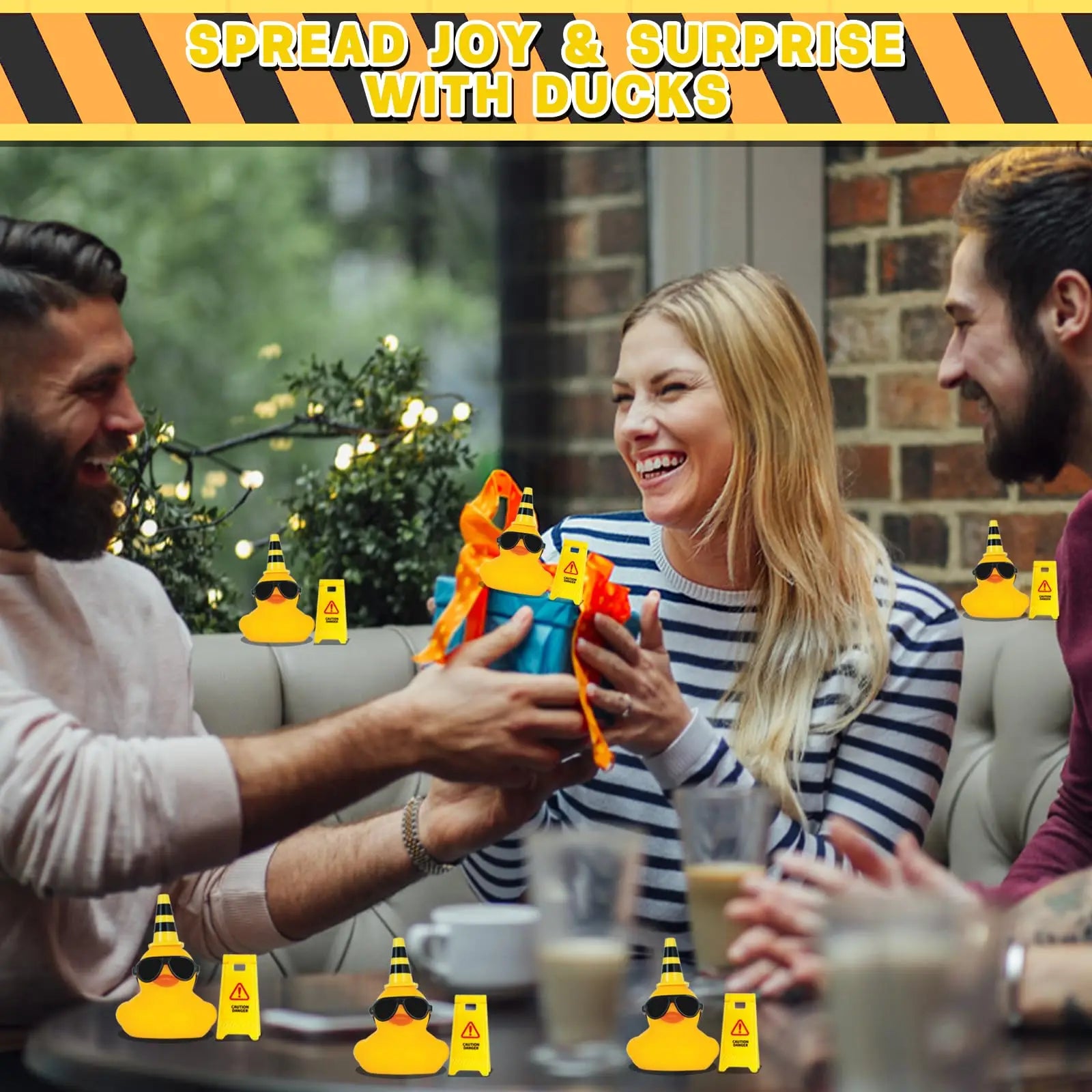 CowLost | product_id-rubber-duck-jeep-dashboard-decoration-with-sunglasses-and-road-signs-squeaky-toy |5