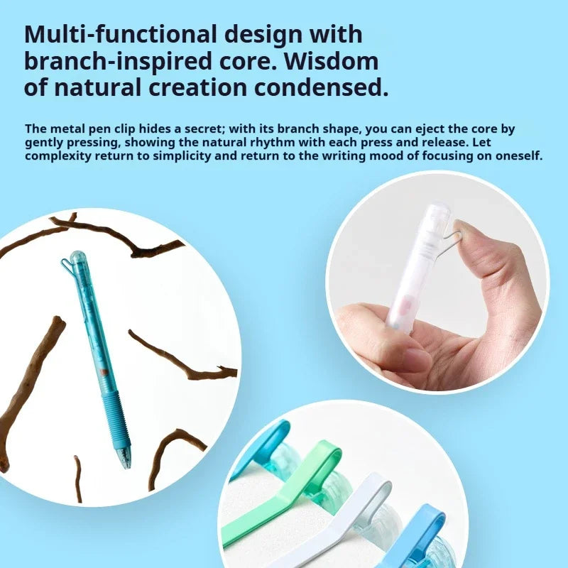 CowLost | product_id-kaco-k1-0-5mm-retractable-gel-pen-black-ink-quick-drying-smooth-writing |3