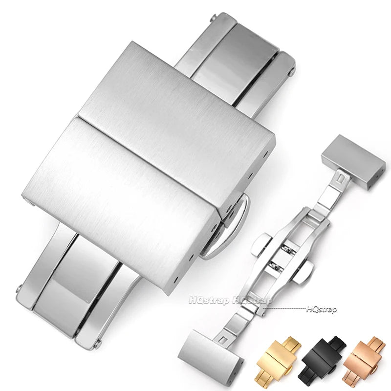 CowLost | watches-product_id-316l-stainless-steel-butterfly-buckles-16-22mm-double-press-folding-clasps |10