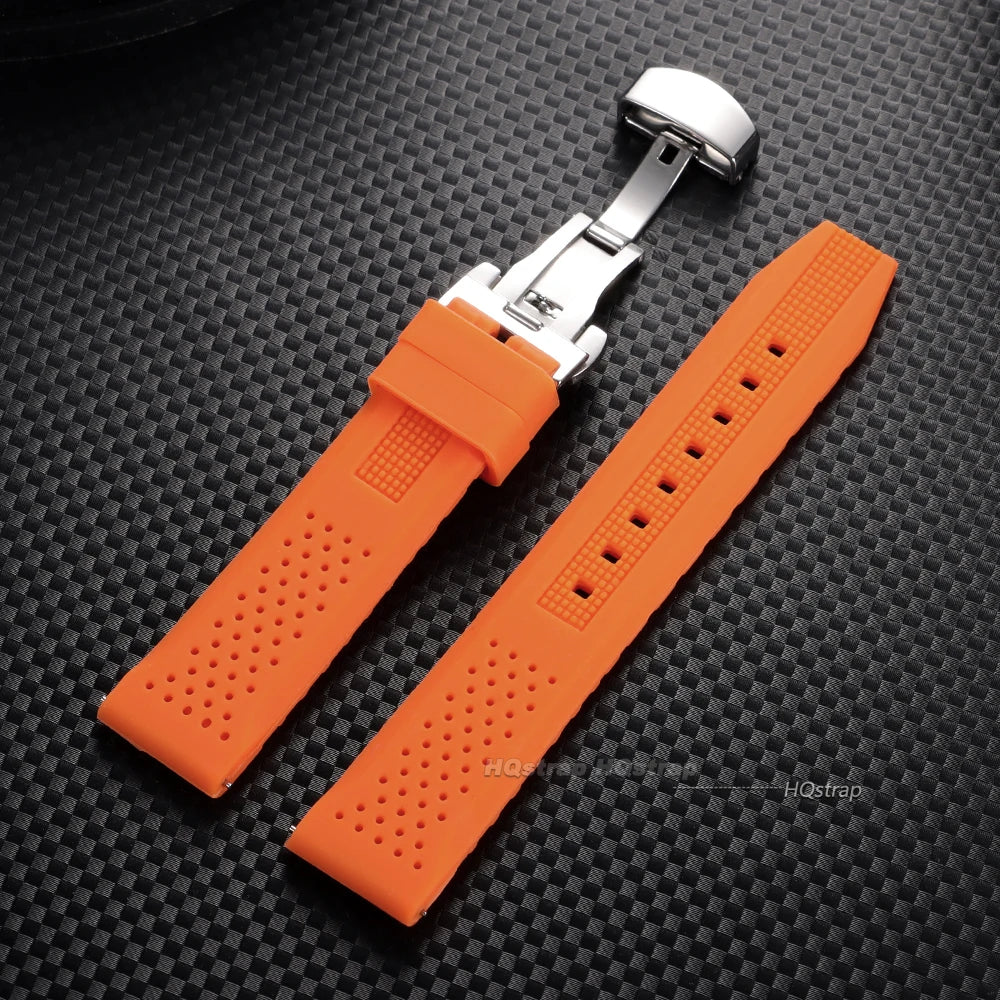 CowLost | product_id-silicone-rubber-watch-band-16-24mm-with-butterfly-buckle-quick-release-for-seiko-sport-strap |12
