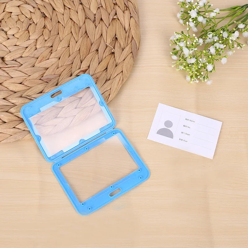 CowLost | uncategorized-plastic-work-card-holder-with-lanyard-rope |3
