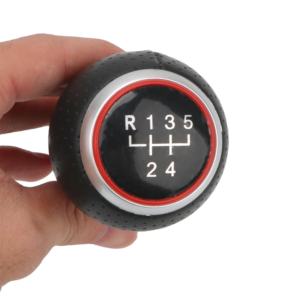 CowLost | car-gear-shift-knob-for-audi-a4-b6-b7-b8-a6-s4-8k-a5-8t-q5-8r-s-line-ibiza-6j-seat-leon-mk1-passat-golf-12mm-5-6-speeds |2