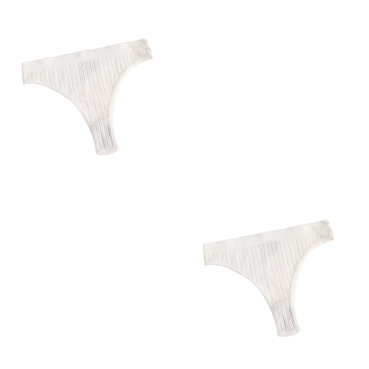 CowLost | product_id-2pcs-womens-seamless-low-rise-solid-briefs-m-xl |18