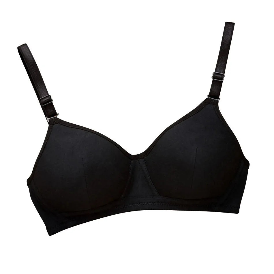 CowLost | product_id-girls-wireless-training-bra-with-detachable-straps-soft-solid-color-teens-bralette |27