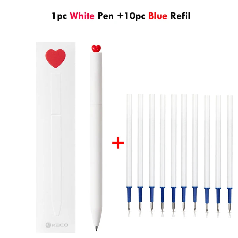 CowLost | product_id-kaco-first-cute-love-0-5mm-black-ink-gel-pen-set-rotating-ballpoint-for-valentines-day-gift |26