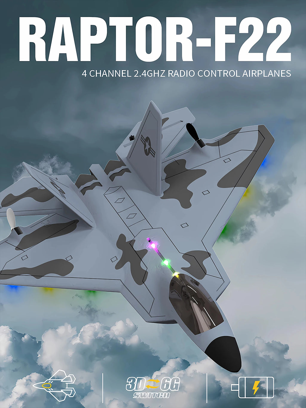 CowLost | product_id-f22-remote-control-foam-fighter-aircraft-model-unmanned-fixed-wing-glider-toy |12