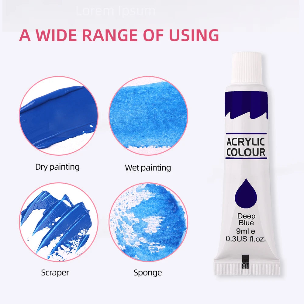CowLost | 9ml-acrylic-pigment-for-student-art-graffiti-painting-diy-pigment |3