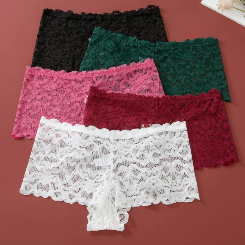 CowLost | product_id-women-s-lace-push-up-nonwire-padded-bra-low-rise-panties-set-solid-color |3