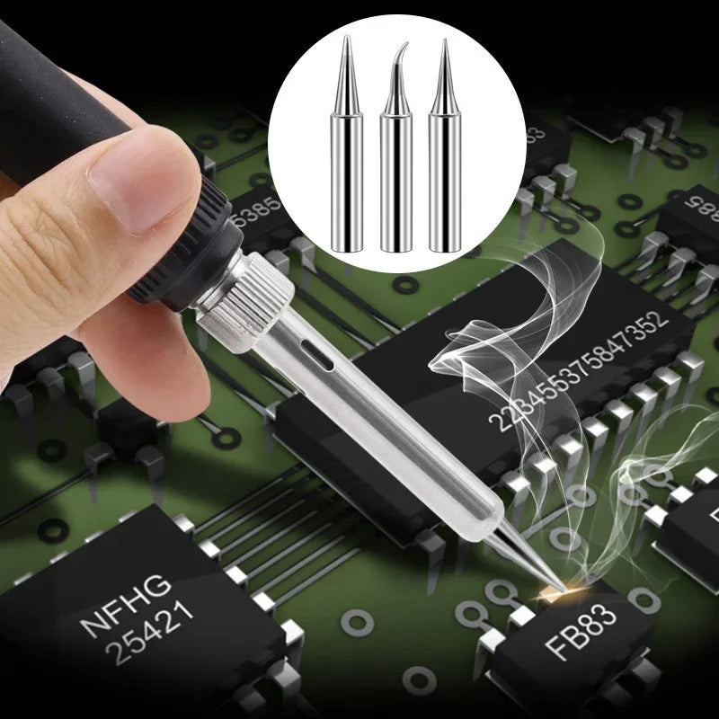 CowLost | product_id-5pcs-pure-copper-soldering-iron-tips-set-i-b-k-2-4d-3c-900m-for-diy-electronic-repair |6