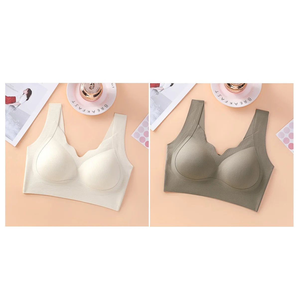 CowLost | product_id-2pcs-wireless-seamless-padded-bralettes-for-women-breathable-fitness-lingerie |17