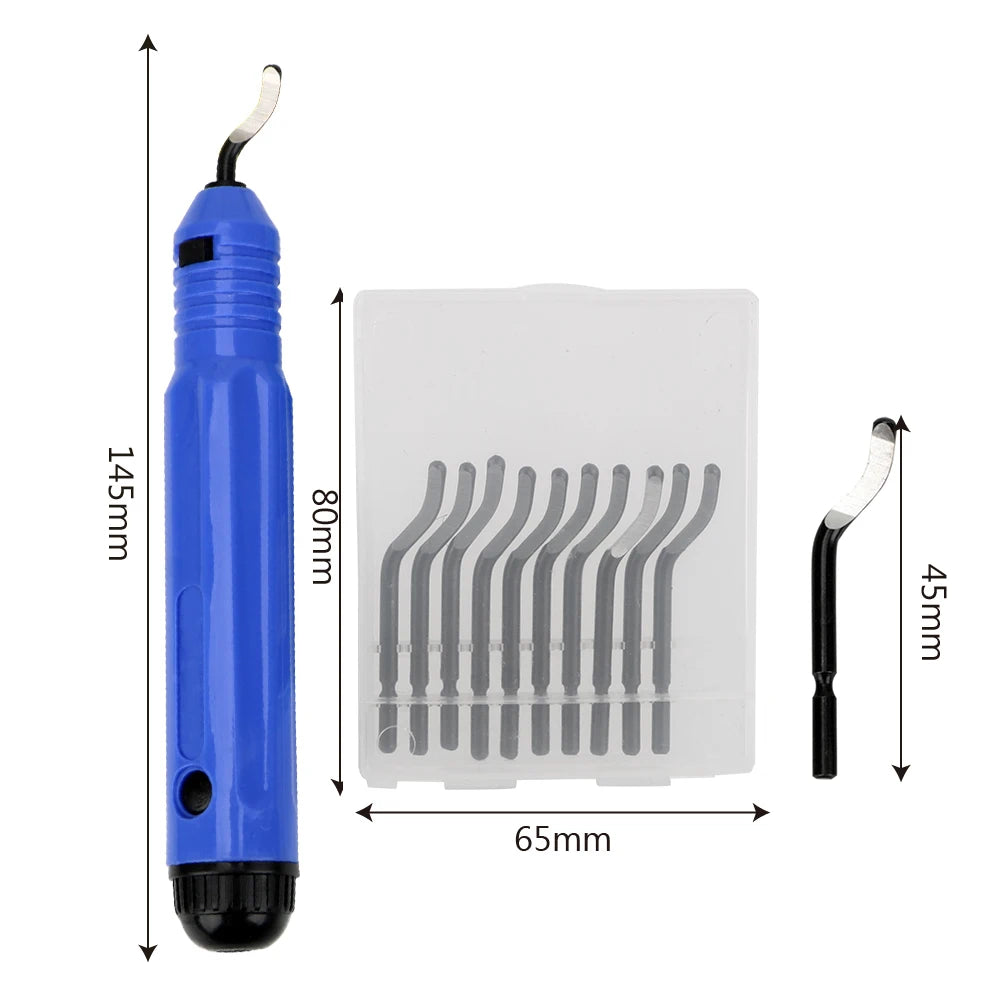 CowLost | reamer-tool-parts-bs1010-burr-scraper-nb1100-deburring-handle-for-copper-tube-edge-cutter-trimming-knife |11