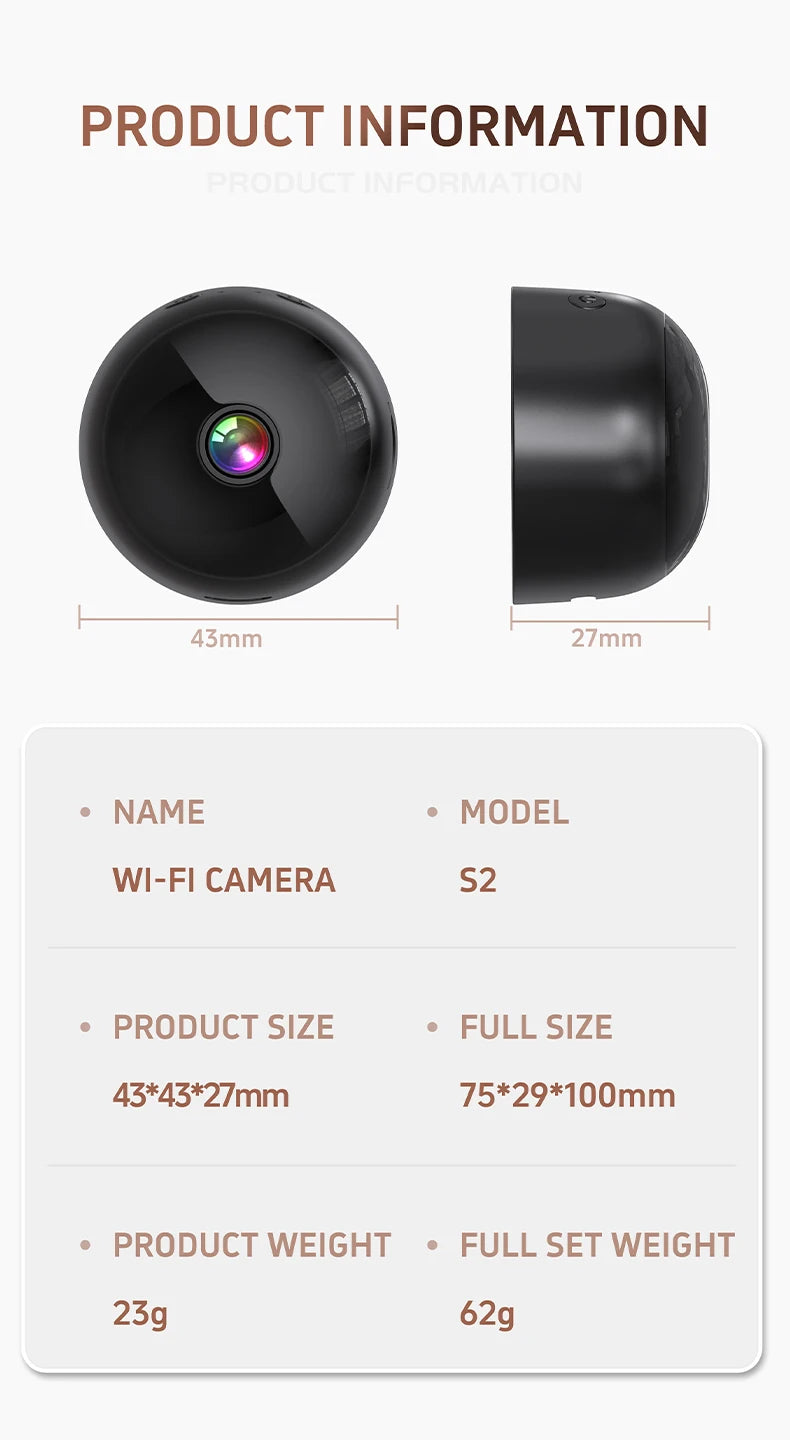 CowLost | product_id-vesafe-2-4g-wifi-mini-1080p-hd-wireless-remote-monitoring-camera-with-tf-card-support |8