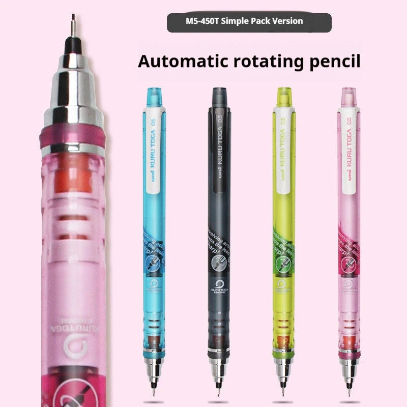CowLost | product_id-uni-kuru-toga-450t-0-5mm-mechanical-pencil-with-ergonomic-grip-and-anti-smudge-lead-auto-rotating-tip-for-writing-and-sketching |3