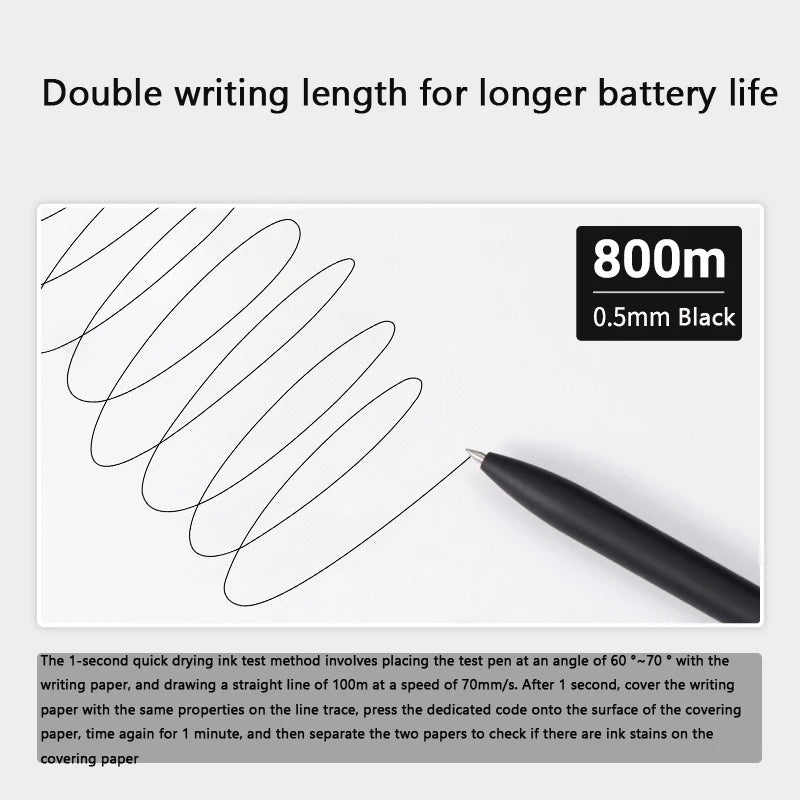 CowLost | product_id-kaco-midot-0-5mm-black-gel-ink-pen-quick-dry-metal-clip-premium-design |5