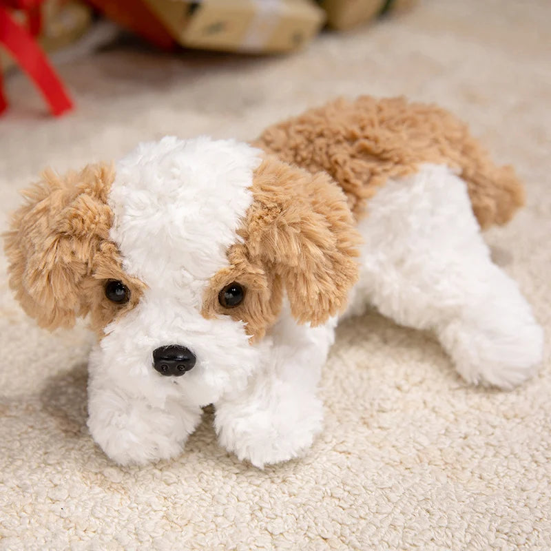 CowLost | fencing-barriers-sleeping-position-baby-dog-plush-toy-32-42-48cm-soft-stuffed-animal |19