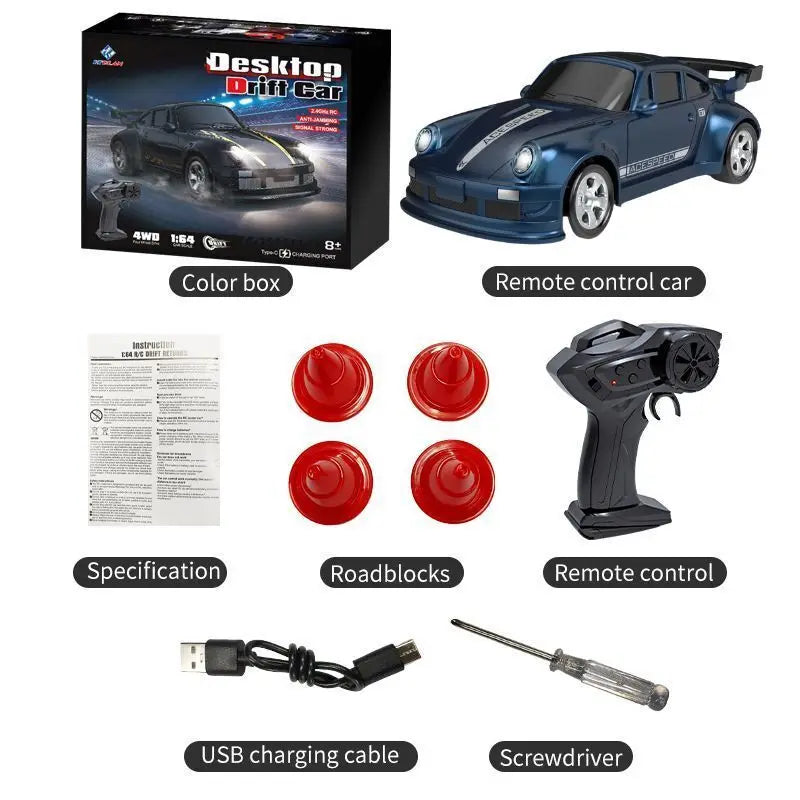 CowLost | fencing-barriers-kf20-1-64-drift-rc-car-four-wheel-remote-control-racing-toy |26
