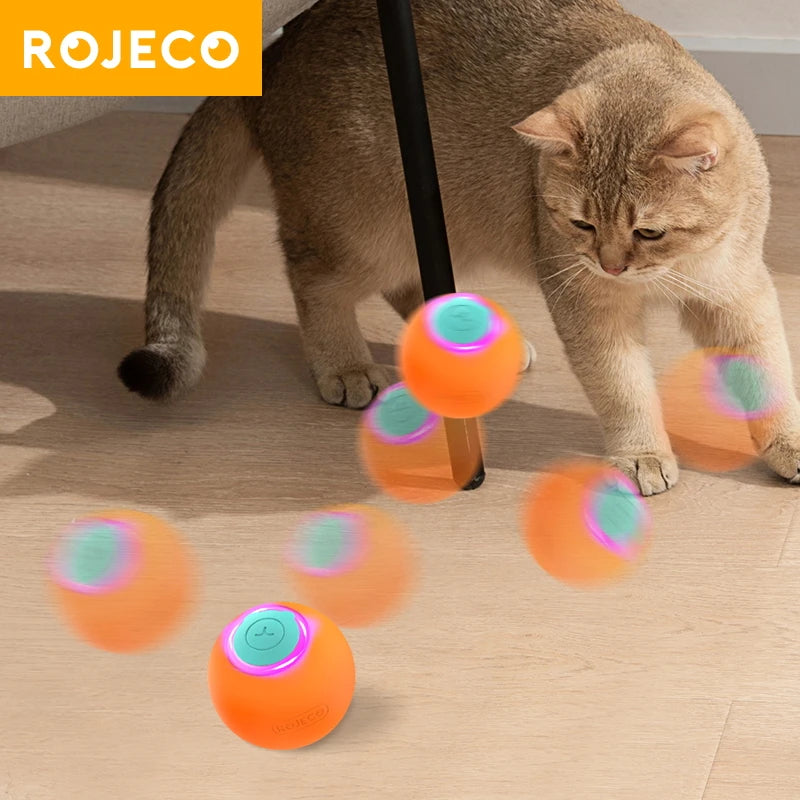 CowLost | cat-treats-rojeco-automatic-smart-cat-bouncing-ball-toy |1