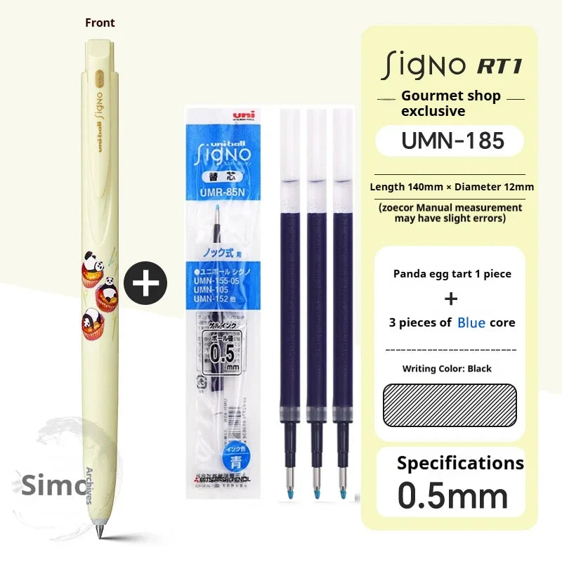 CowLost | product_id-japan-uni-mitsubishi-umn-185-food-museum-collab-0-5mm-gel-pen-ultra-smooth-for-school-collectors-gift |29