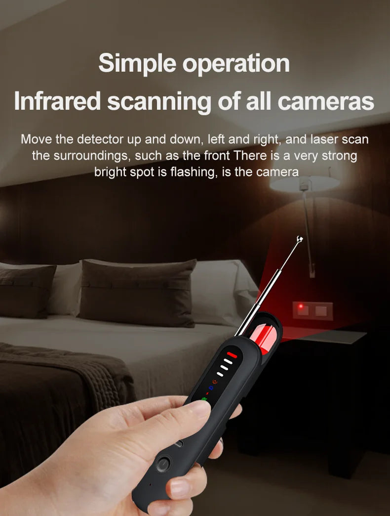 CowLost | product_id-hidden-camera-detector-with-infrared-gps-eavesdropping-detection-adjustable-sensitivity-for-privacy |9
