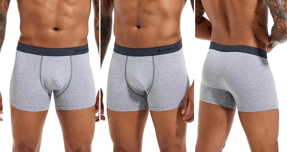 CowLost | activewear-pants-4pcs-mens-cotton-boxer-underpants |17