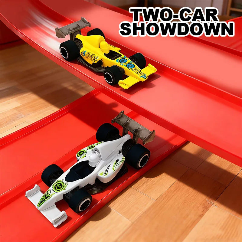 CowLost | product_id-portable-flexible-roll-up-double-track-racing-car-ramp-toy-for-kids-compatible-with-4-cars |5